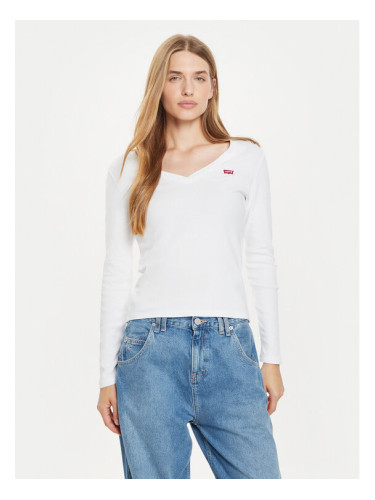 Levi's® Блуза A9330-0001 Бял Regular Fit