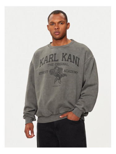 Karl Kani Суитшърт Street Academy 60290006 Сив Regular Fit