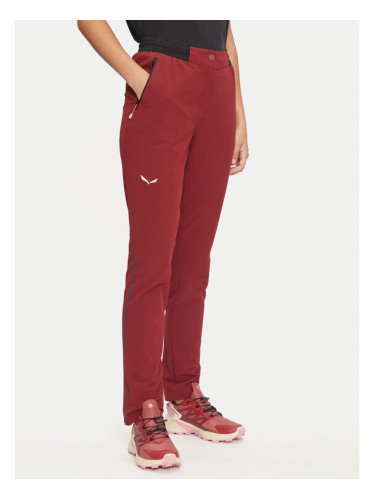 Salewa Outdoor панталони Pedroc 2 DST 28705 Червен Regular Fit