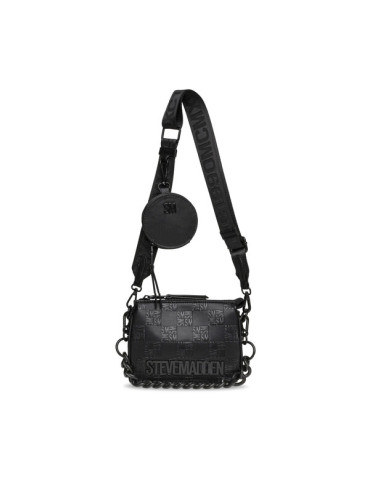 Steve Madden Дамска чанта Bminiroy Crossbody SM13001086-02002-BBL Черен