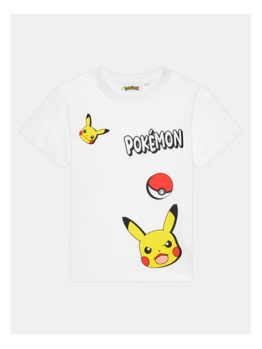 OVS Тишърт 1988371 Бял Regular Fit