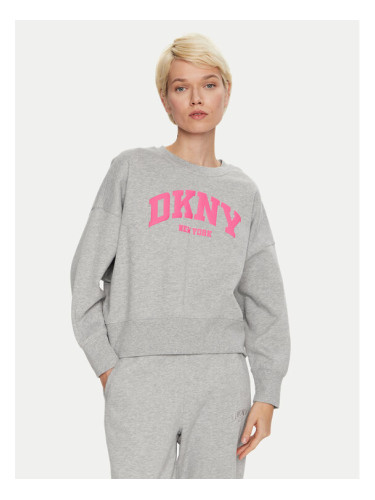 DKNY Sport Суитшърт DP4T9944 Сив Loose Fit