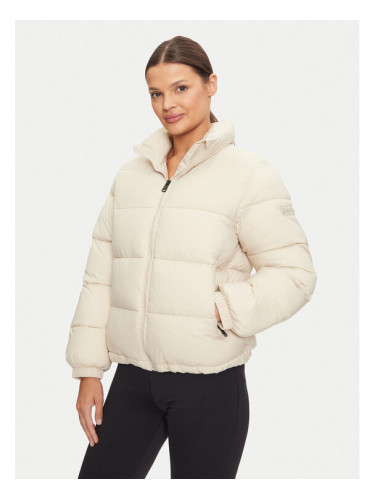 Napapijri Зимно яке A-Box Logo NP0A4HZ1 Бежов Loose Fit