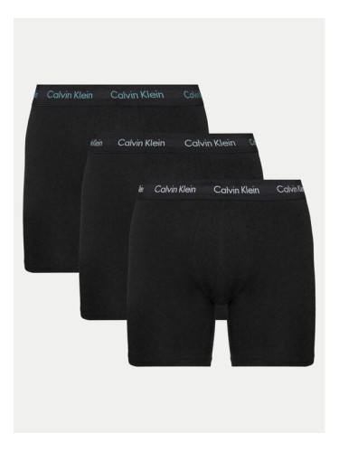 Calvin Klein Underwear Комплект 3 чифта боксерки 000NB1770A Черен