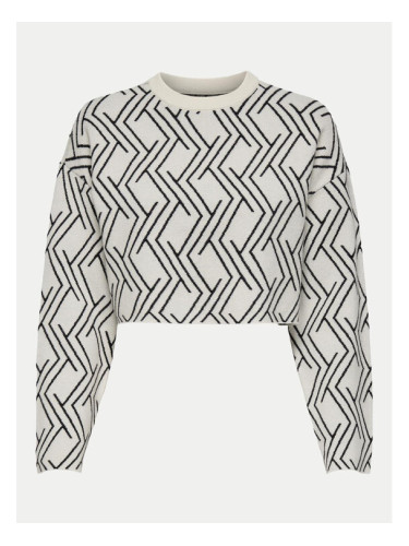 Kids ONLY Пуловер Anny 15338761 Бежов Cropped Fit