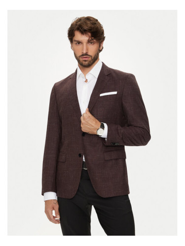 Boss Сако H-Hutson-224 50521645 Бордо Slim Fit