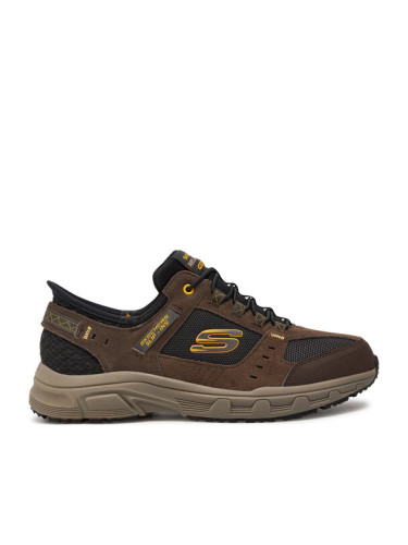 Skechers Сникърси Oak Canyon 237450/BRBK Кафяв