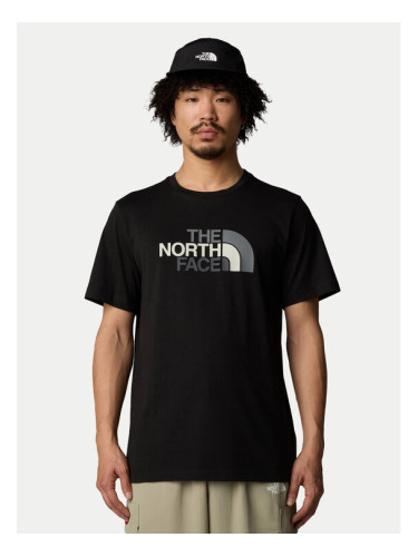 The North Face Тишърт Easy NF0A8A6C Черен Regular Fit