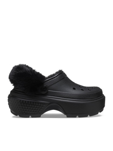 Crocs Чехли Stomp Lined Clog 208546 Черен