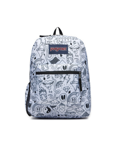 JanSport Раница Cross Town EK0A5BAI8O8 Бял