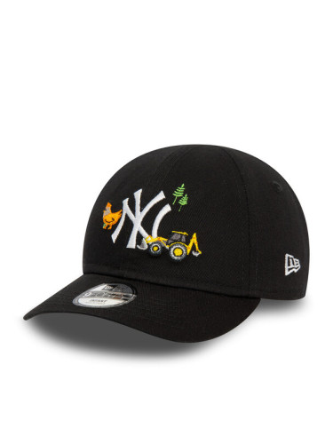 New Era Шапка с козирка Kids Icon 940 Nyy 60435022 Черен