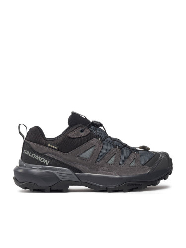 Salomon Сникърси X Ultra 360 Leather Gore-Tex L47571600 Черен