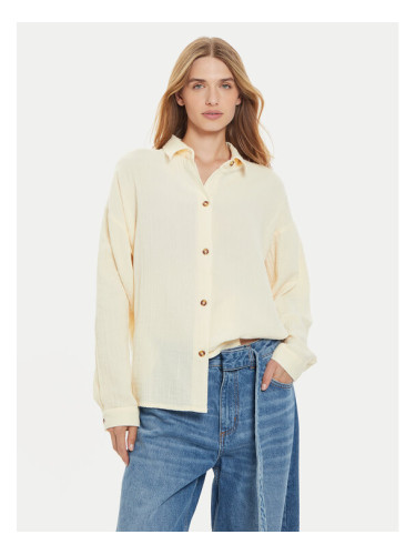 Roxy Риза Morning Time ERJWT03639 Бежов Loose Fit