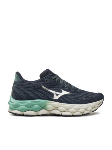 Mizuno Маратонки за бягане Wave Sky 8 J1GD2402 Тъмносин