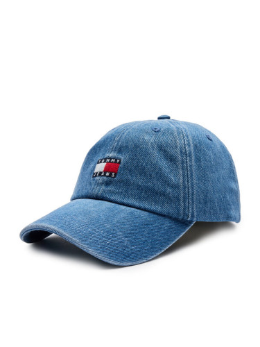 Tommy Jeans Капела Tjw Heritage Cap Denim AW0AW16382 Син