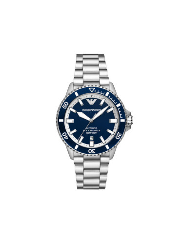 Emporio Armani Часовник Sea Explorer AR60079 Сребрист