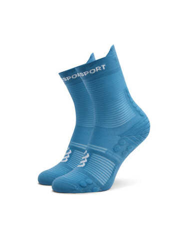 Compressport Дълги чорапи unisex Pro Racing V4.0 Run High XU00046B Син