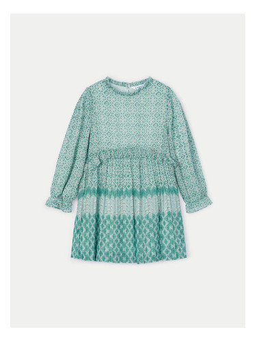 Mayoral Ежедневна рокля 4913 Зелен Regular Fit