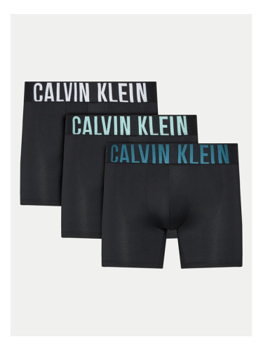 Calvin Klein Комплект 3 чифта боксерки 000NB3612A Черен