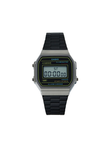 Casio Часовник Vintage A168WEHB-1AEF Черен