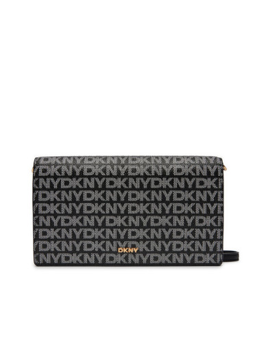 DKNY Дамска чанта Farah Clutch R4255E37 Черен