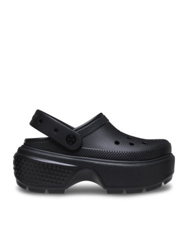 Crocs Чехли Stomp Clog 209347 Черен