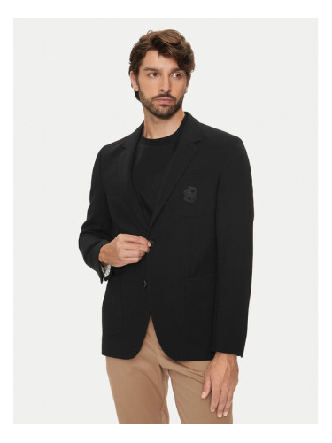 Boss Сако H-Houston 50521619 Черен Slim Fit