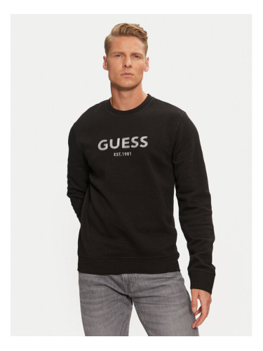 Guess Суитшърт M4BQ23 K9Z21 Черен Regular Fit