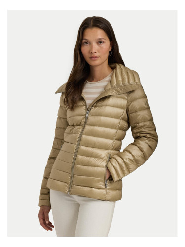 Lauren Ralph Lauren Пухено яке 297951267002 Бежов Straight Fit