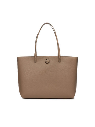 Tory Burch Дамска чанта Mcgraw Tote 152221 Бежов