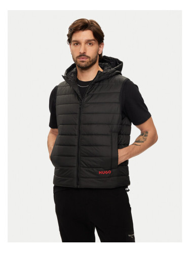 HUGO Жилетка за костюм Breneto2431 50517872 Черен Regular Fit