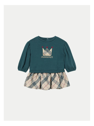 Mayoral Комплект суитшърт и пола 2929 Зелен Regular Fit