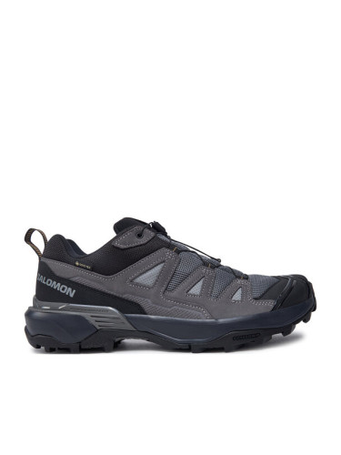 Salomon Сникърси X Ultra 360 Leather Gore-Tex L47571400 Сив