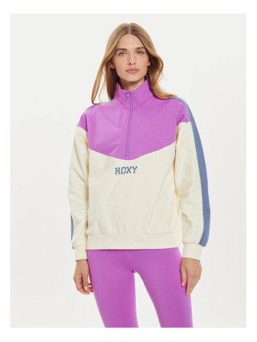 Roxy Суитшърт Essential Energy ERJFT04860 Розов Loose Fit