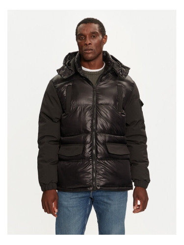 Brave Soul Зимно яке MJK-BUXTON Черен Regular Fit