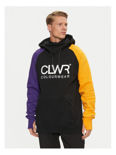 Colourwear Суитшърт Bowl 7010303 Черен Regular Fit