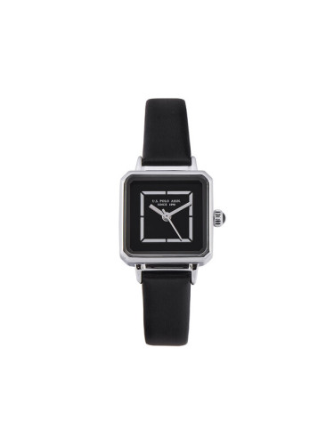 U.S. Polo Assn. Часовник Gabrielle USP8295BK Черен