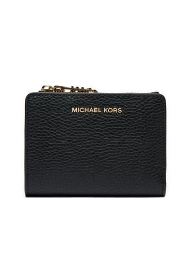 MICHAEL Michael Kors Малък дамски портфейл 32S4G8ED7L Черен