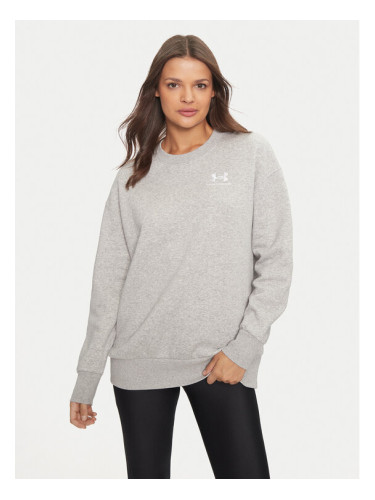 Under Armour Суитшърт Essential 1379475 Сив Loose Fit