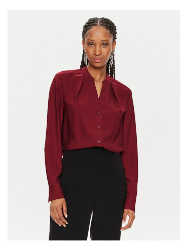 Calvin Klein Риза K20K207167 Бордо Regular Fit