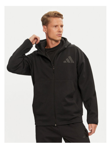 adidas Суитшърт Z.N.E. JE7538 Черен Regular Fit