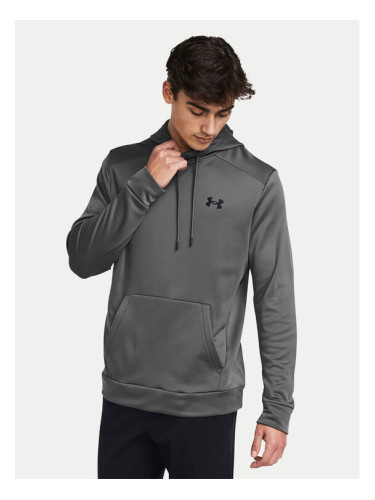 Under Armour Суитшърт UA Armour Fleece 1373353 Сив Regular Fit