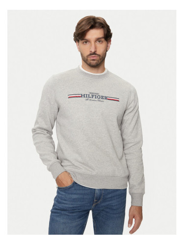 Tommy Hilfiger Суитшърт MW0MW35530 Сив Regular Fit