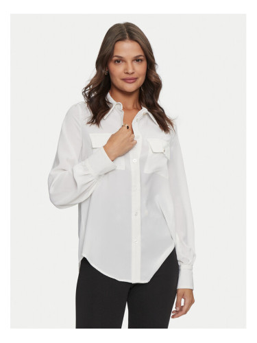 Rinascimento Риза CFC0120377003 Бял Regular Fit