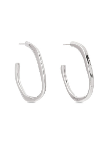 Calvin Klein Обици 35000643 Сребрист