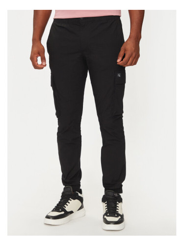 Calvin Klein Jeans Джогъри J30J326438 Черен Skinny Fit