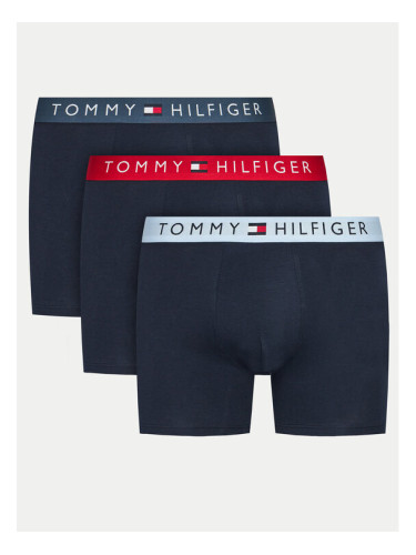 Tommy Hilfiger Комплект 3 чифта боксерки UM0UM03431 Черен