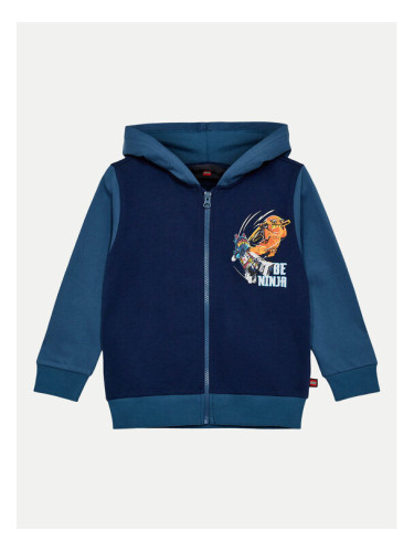 LEGO Суитшърт LWSCOUT 12011305 Тъмносин Regular Fit