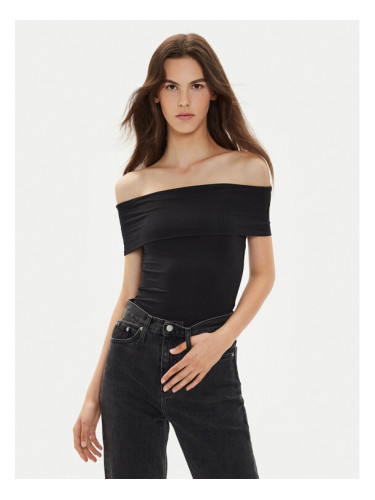 JJXX Блуза Saga 12273790 Черен Slim Fit