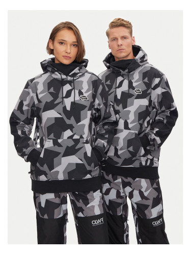 Colourwear Суитшърт от техническо трико Hoodie 7010302 Черен Regular Fit